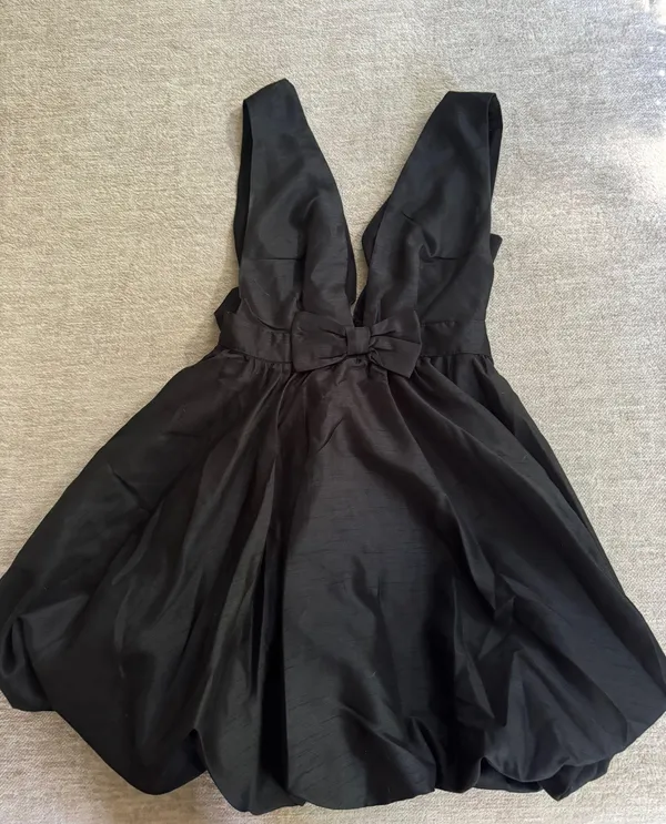 Hazel & Olive - Black bow dress - Image 2