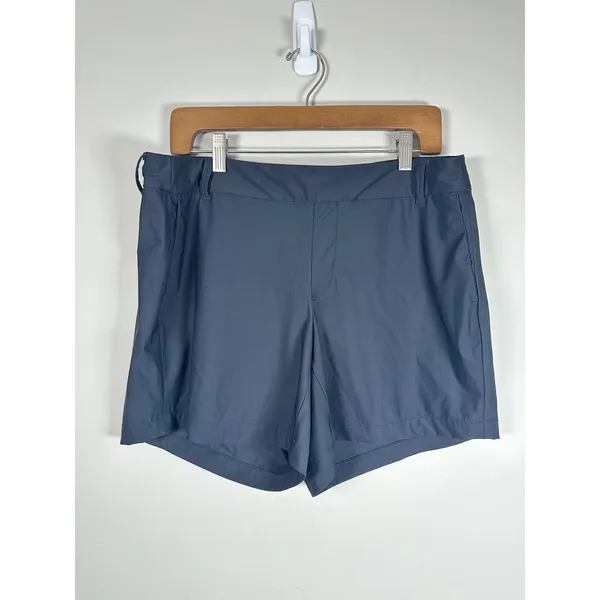 Spanx Sunshine Shorts Women Large Black Stretch Activewear Golf Pull on - Image 3