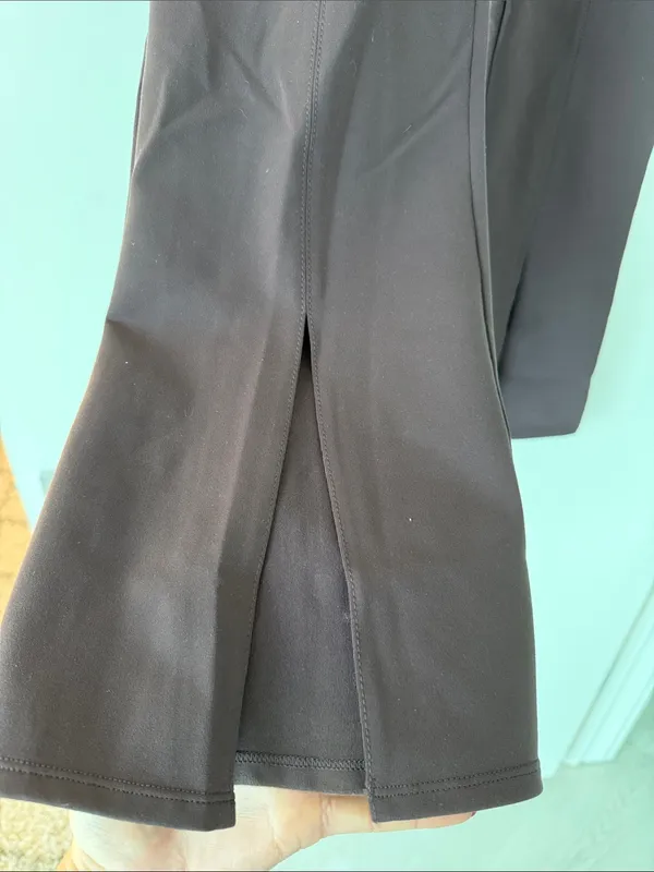Alo Slit Leg Brown Yoga Pants in Size M - Image 3