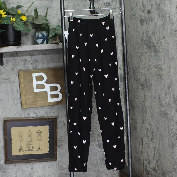 Honeydew Womens Sun Lover Lounge Pants 18988 Black Hearts S - Image 2