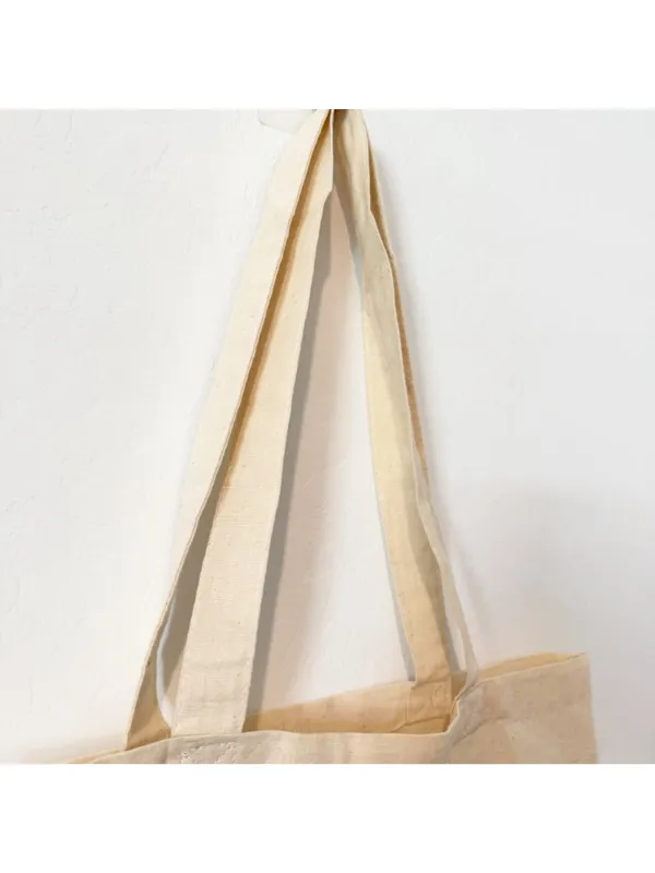 Tote Bag Travel Friendship Book Bag Shopping Gift‎ Garden Rose Cotton Art Earthy - Image 3