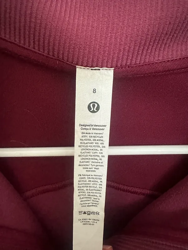 Lululemon Quarter-Zip Pullover - Image 3
