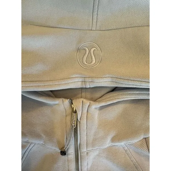 Lululemon Scuba Oversized Half-Zip Hoodie Powder Blue XS/S - Image 5