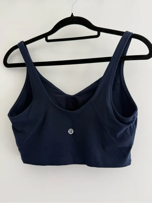 Lululemon Align Tank Navy Size 6 HEMMED - Image 3