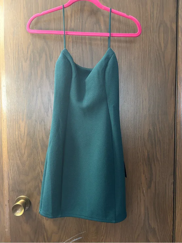 Lulus Paulina Forest Green Bodycon Midi Dress Forest Green NWT - Image 8