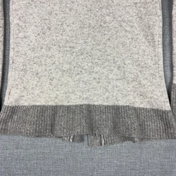 Athleta Cardigan Womens XS Petite Beige Wool Blend Westlake V Neck Button‎ Rib - Image 12