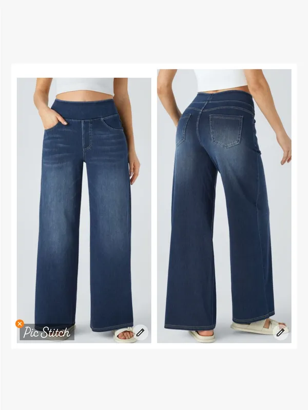 Halara Wide Leg Jeans - Image 2