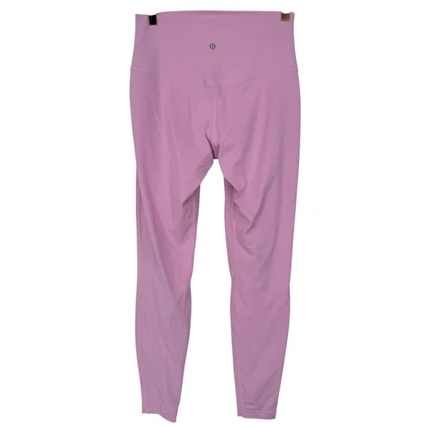 Lululemon Women's Align High Rise Pant 28" Pink Yoga Leggings LW5ECIS Size 8 - Image 6