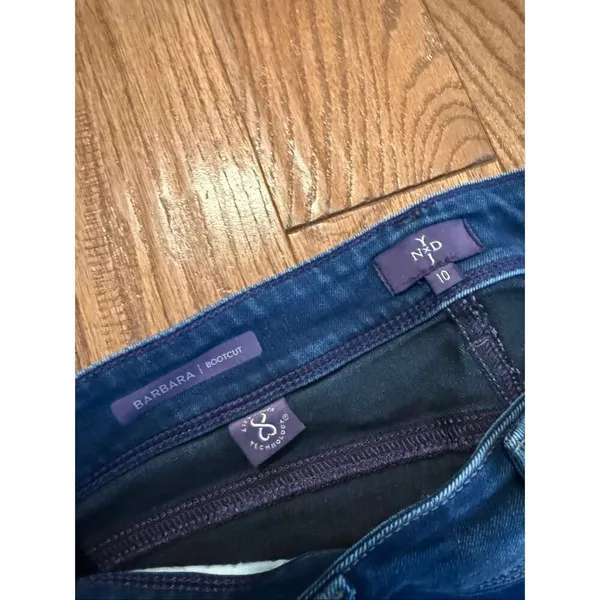 Nydj Barbara bootcut dark wash jean size 10 - Image 5
