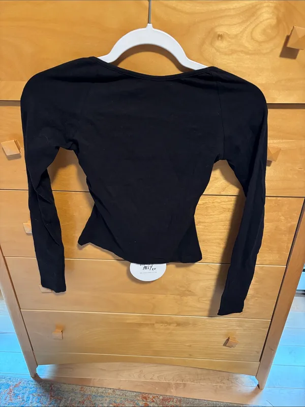 Princess Polly Rixie Long -Sleeve Black  Top - Image 2