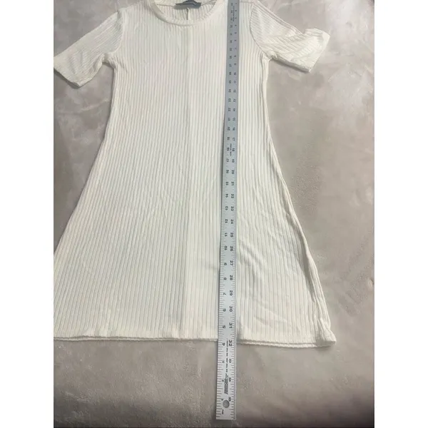 Reformation Banbrook Women’s Small Cream Short Sleeve Mini Dress A Line - Image 10