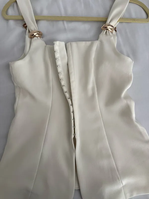 Vienna Structured Top White Size XS - Image 6