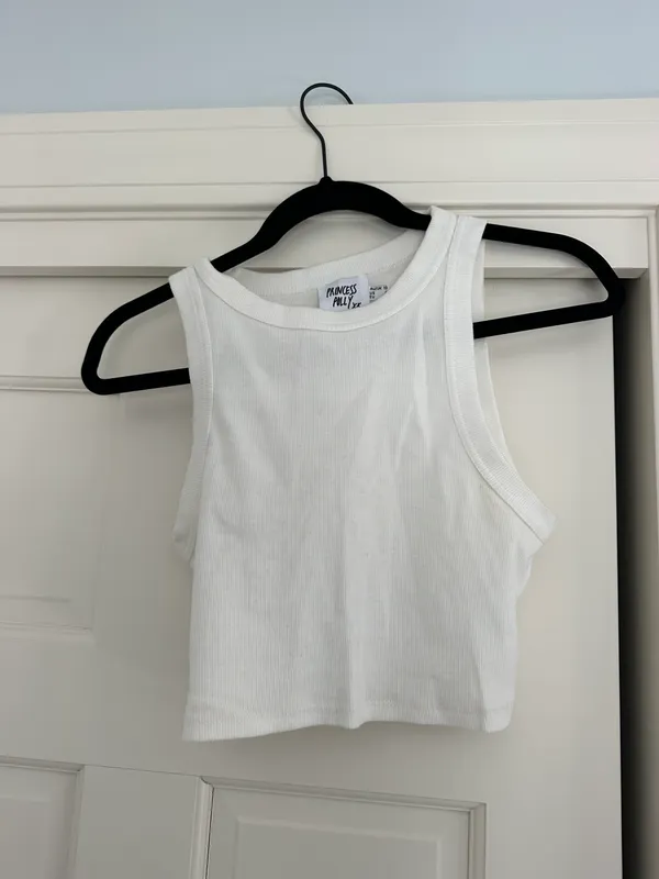 Princess Polly Organic Classic White Tank - Image 3