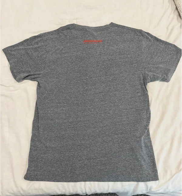 Vintage Charlie Hustle grey Kansas City Chiefs tee, Arrowhead Collection - Image 2