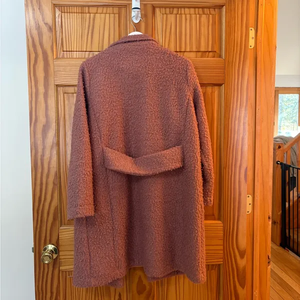 A New Day Size Medium Dusty Pink Long-Line Jacket - Image 3