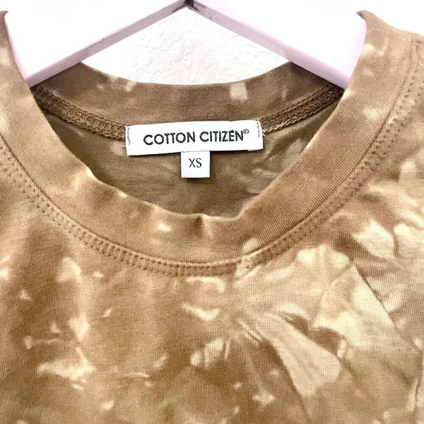 Cotton Citizen Brisbane Brown Java Crystal Tank Bodysuit XS Earth Tone Clean - Image 2