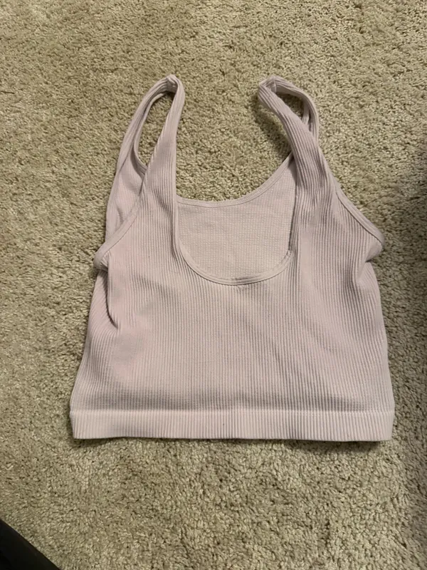 Tilly's Light Purple Crop Top - Image 2