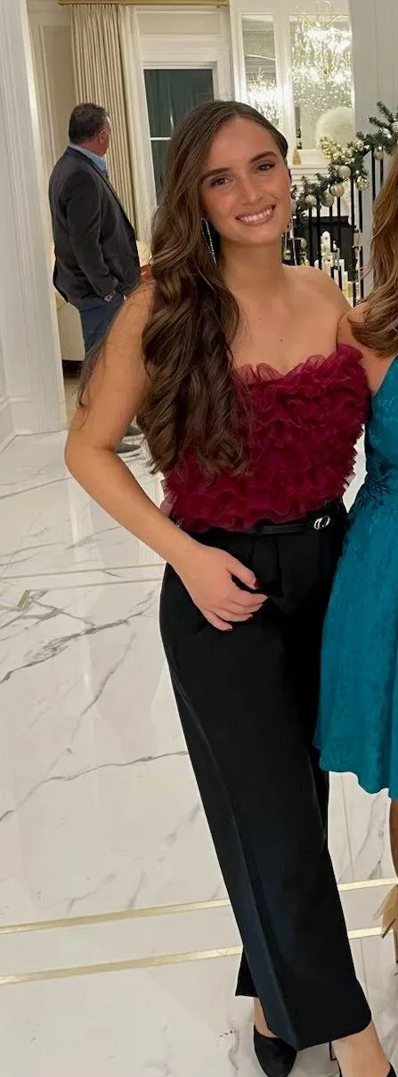 Ruffle Crop Top - Image 2