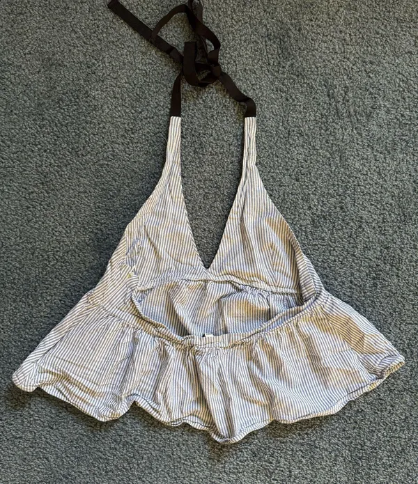 Zara Halter Tie Top - Image 4