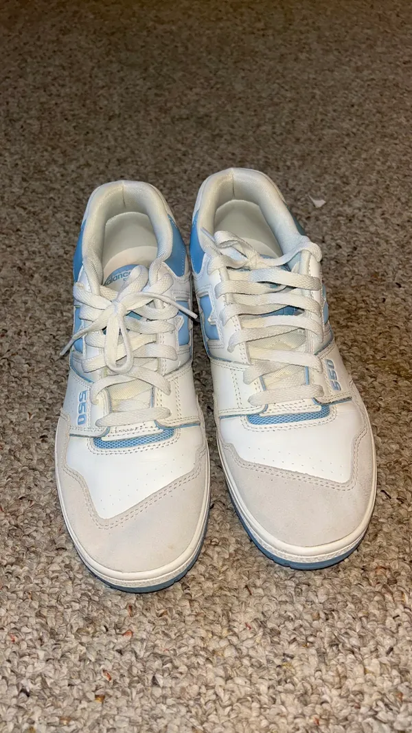 New Balance 550 Sneakers White University Blue - Image 5