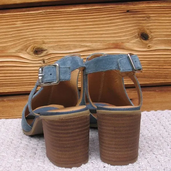 NWOB Franco Sarto Harlet Suede Block Heel Sandal - Image 6