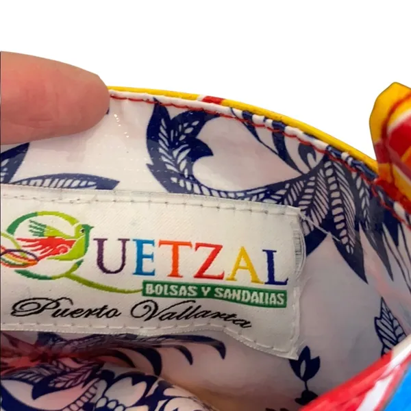 QUETZAL water 40 oz bottle carrier not included tropical print festival concert - Image 3