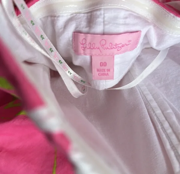 Lilly Pulitzer Strapless Dress Pink like new - Image 5