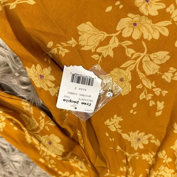 NWT Free People Aries Mini Dress Size S Open Back - Image 5