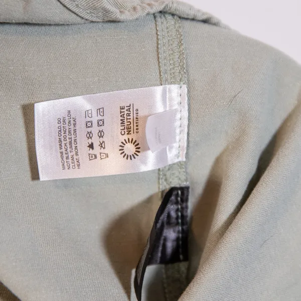 Reformation Ray Cotton Collared Button Front Long Sleeve Blouse Shirt Fluorite S - Image 3
