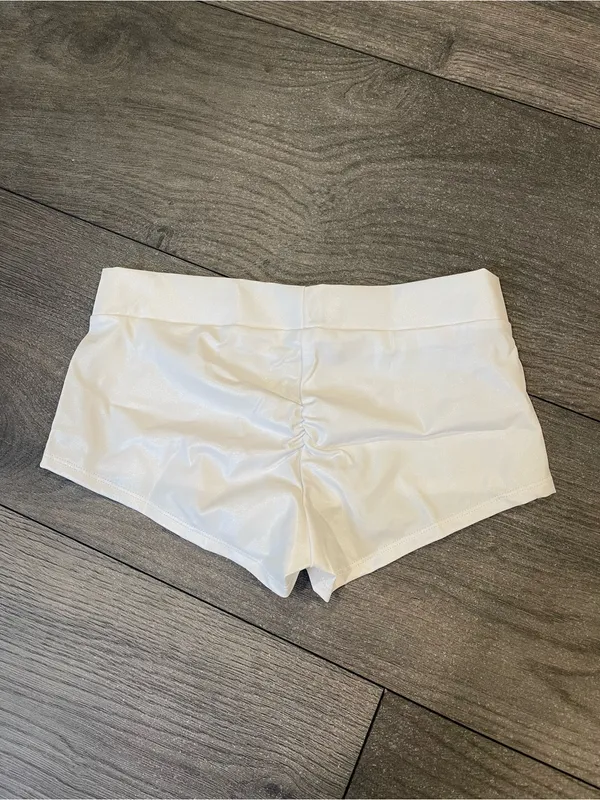 athletic/costume boyshorts White - Image 2