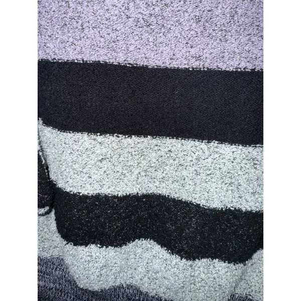 Free People Women Size S Cropped Striped Y2K 90' Candyland‎ Knit Sweater - Image 3