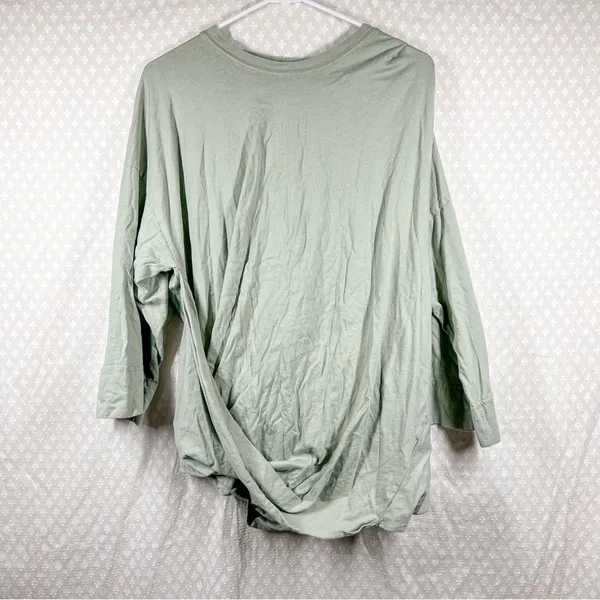 Free‎ People Beach Sage Green Oversized Top - Image 2