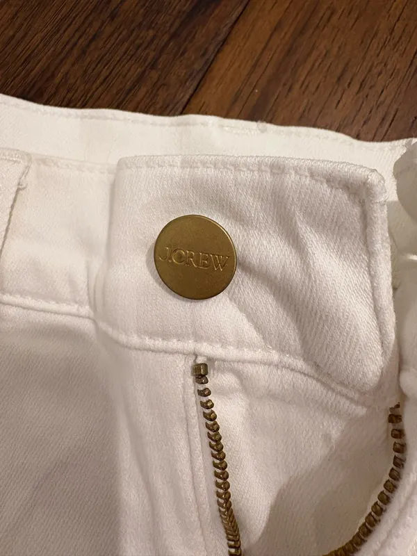 J. Crew white jeans - Image 5