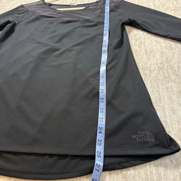 The North‎ Face Womens S Black Long Sleeve Top Training Running Gorpcore - Image 11