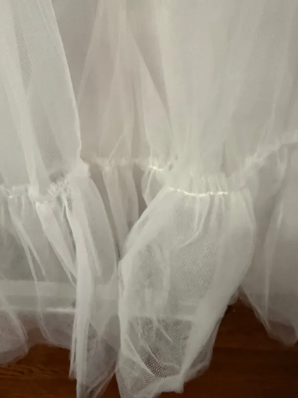Katie May Ellee Mini Bridal Cocktail Dress White Size Medium - Image 9