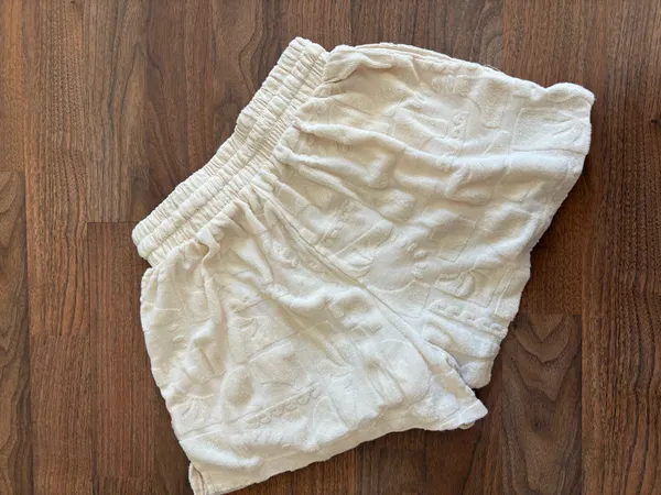 Terry Cloth Shorts White Size XS - Image 2