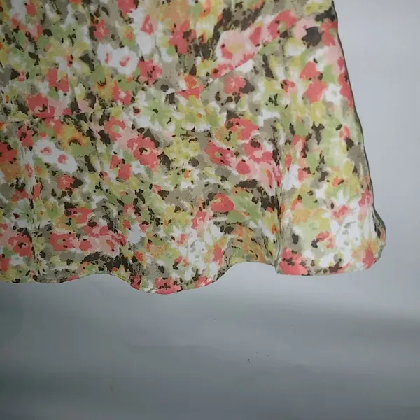 Bethany L All Over Floral Orange Feminine Top - Image 6
