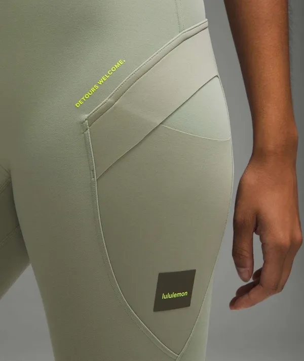 Lululemon Cargo Super-High-Rise Hiking Tight 25" Laurel Green 6 - Image 12