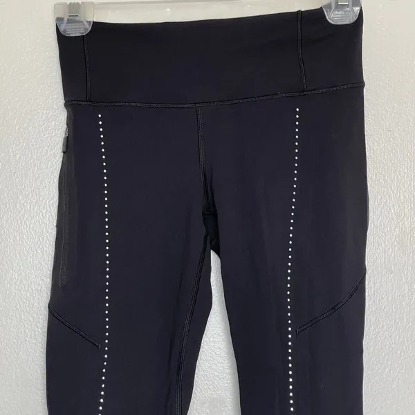 Lululemon Leggings Black Crop  - Image 6