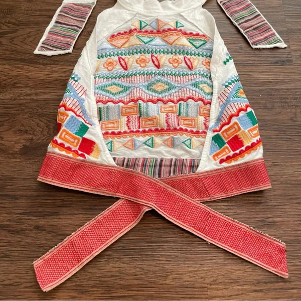 Altar’d State Halter Neck Embroidered Top Boho Western Aztec Sz XS/S - Image 11