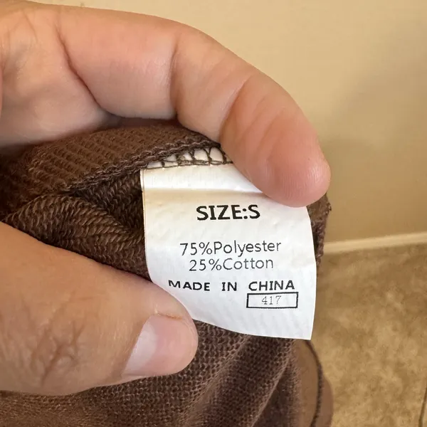 Brown Oversized Sweatshirt – New With Tags - Image 8