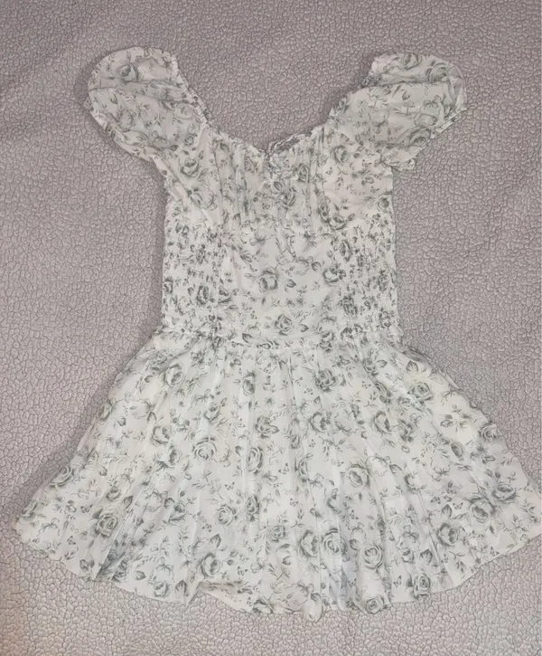 Hollister Sofia Drop-Waist Bubble Skort Dress - Image 2