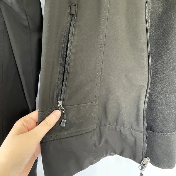 The North Face black full‎ zip jacket women's size medium warm fall jacket - Image 6
