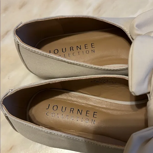 Journee Collection‎ Seralinn Tru Comfort Foam Mary Jane Bow Ballet Flats Size 9 - Image 7