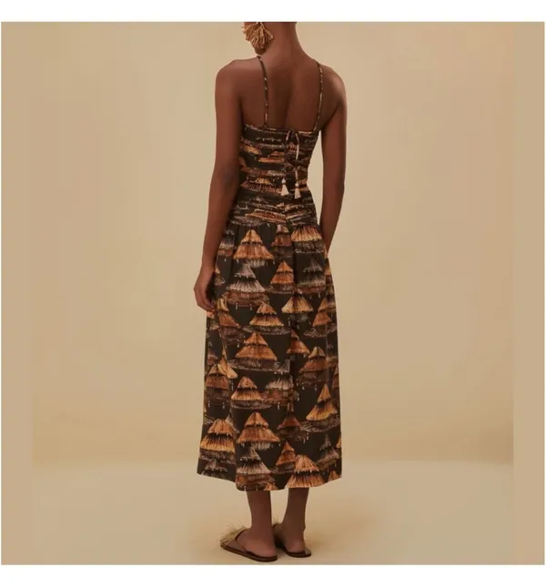 Farm Rio Dress Midi - Image 3