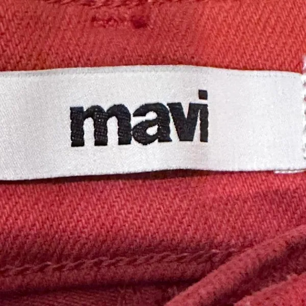 Mavi Women's Orange‎ Barcelona High Rise Wide Leg Jeans Size 25/29 - Image 7