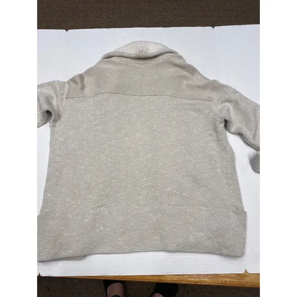 Nic + Zoe cardigan size small (b5) Tan - Image 5