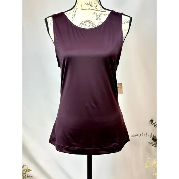 Free People Take You There Open Back Cami Wine M - Image 8