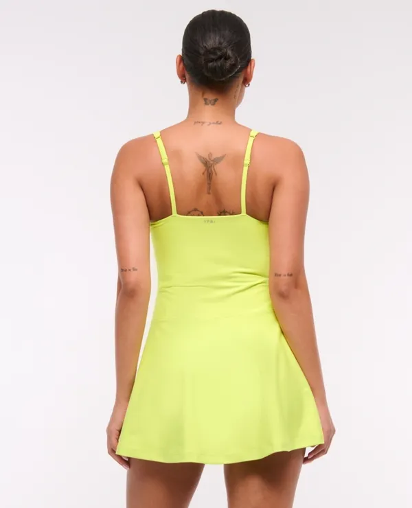 Abercrombie YPB sculptLUX Drop-Waist Mini Dress - Image 5