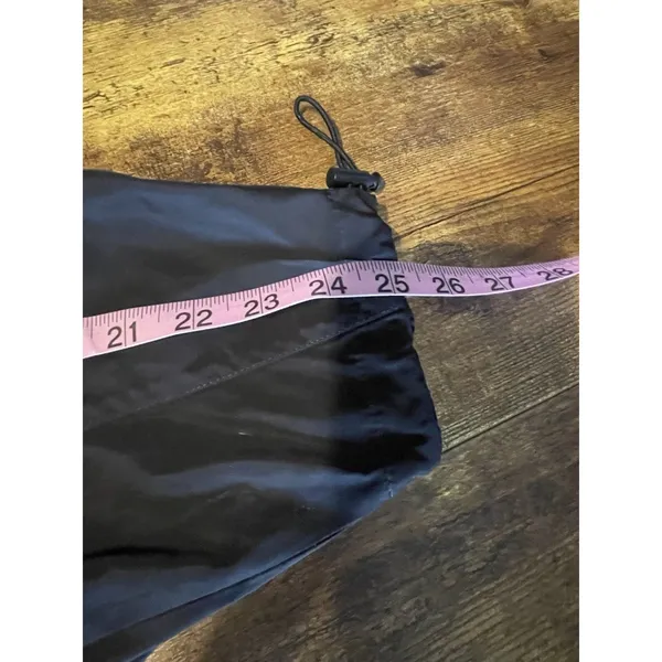 Zara Cropped Jacket Black Small Long Sleeve Fall Winter Windbreaker Gorpcore - Image 13